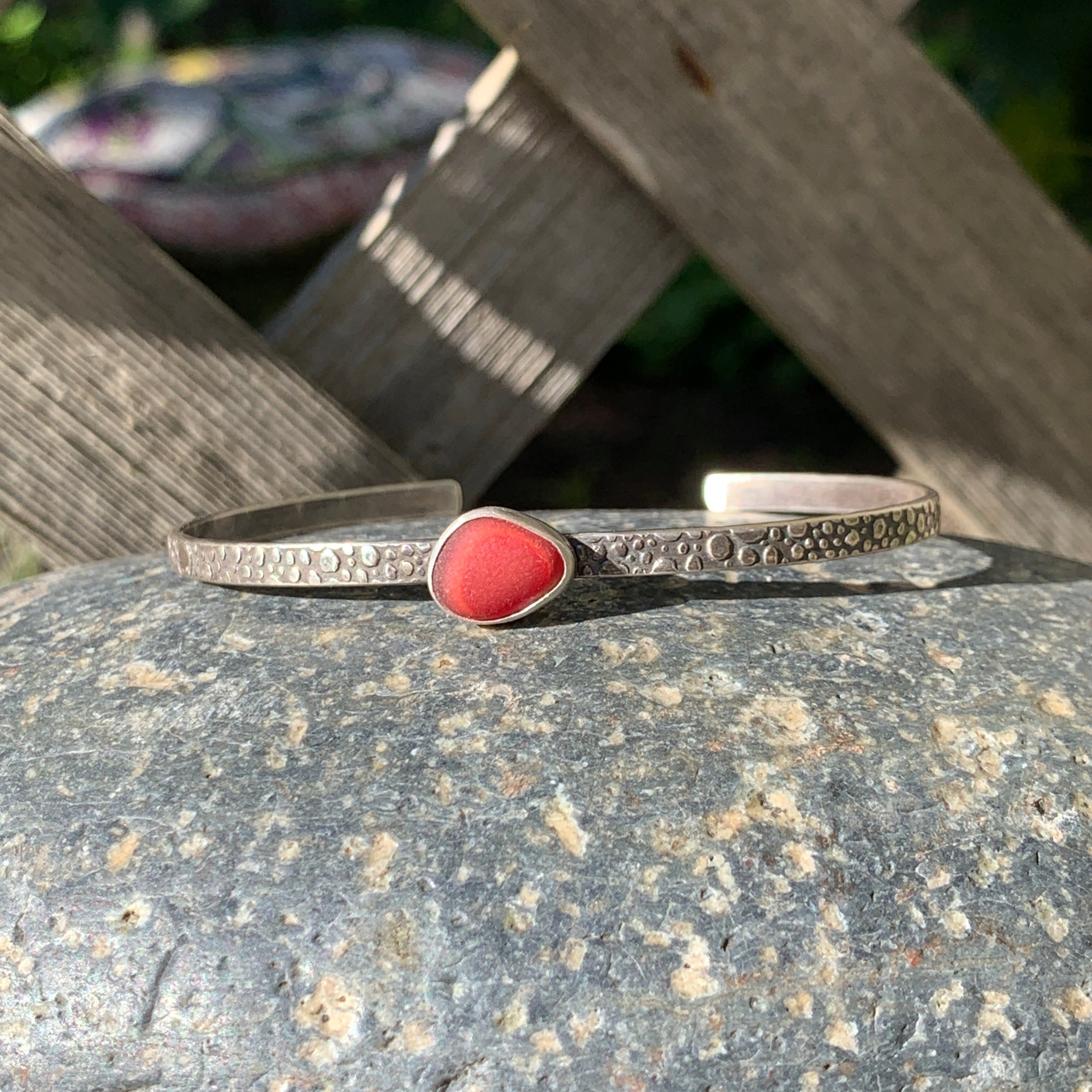 Red Orange Mini Cuff