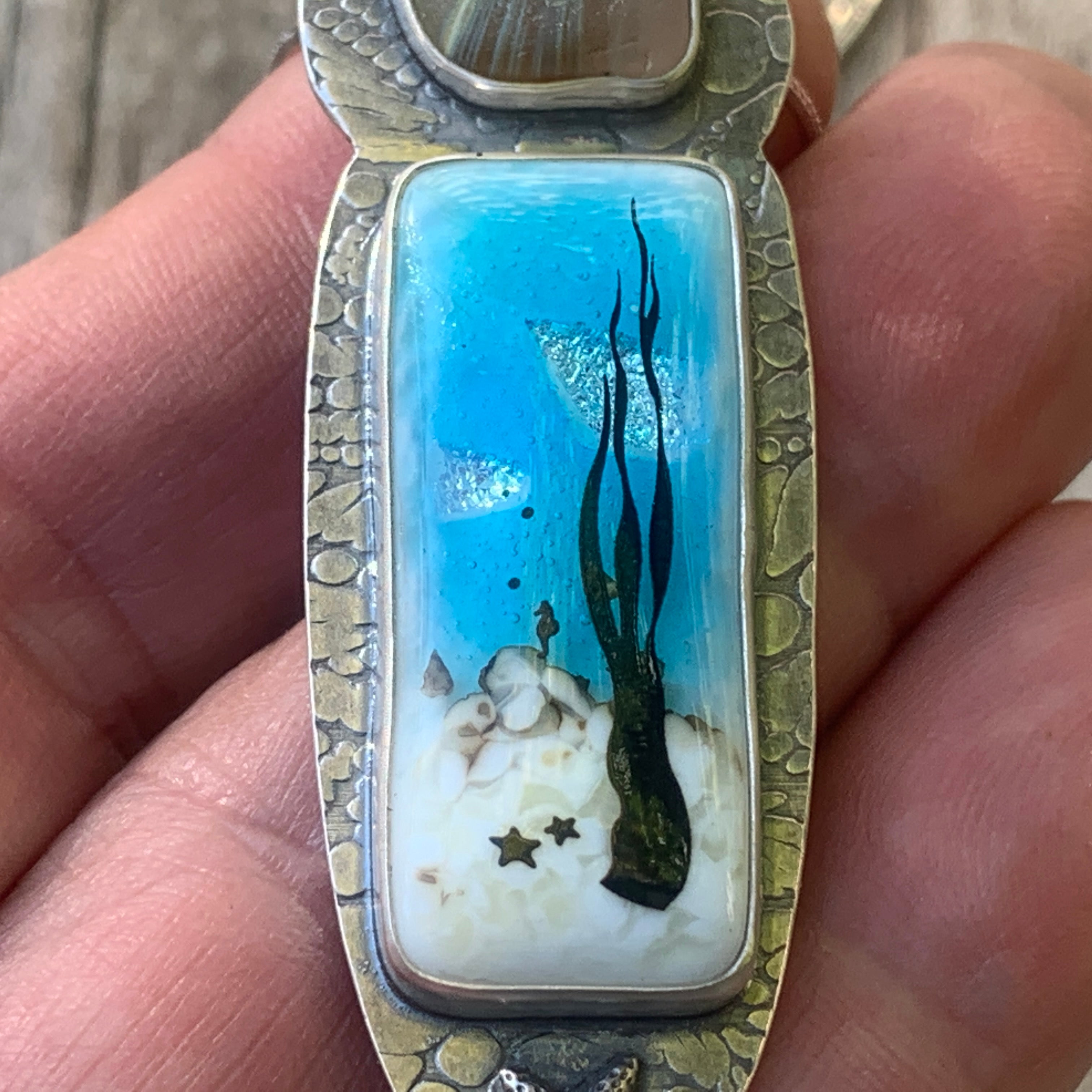 Seaweed Pendant